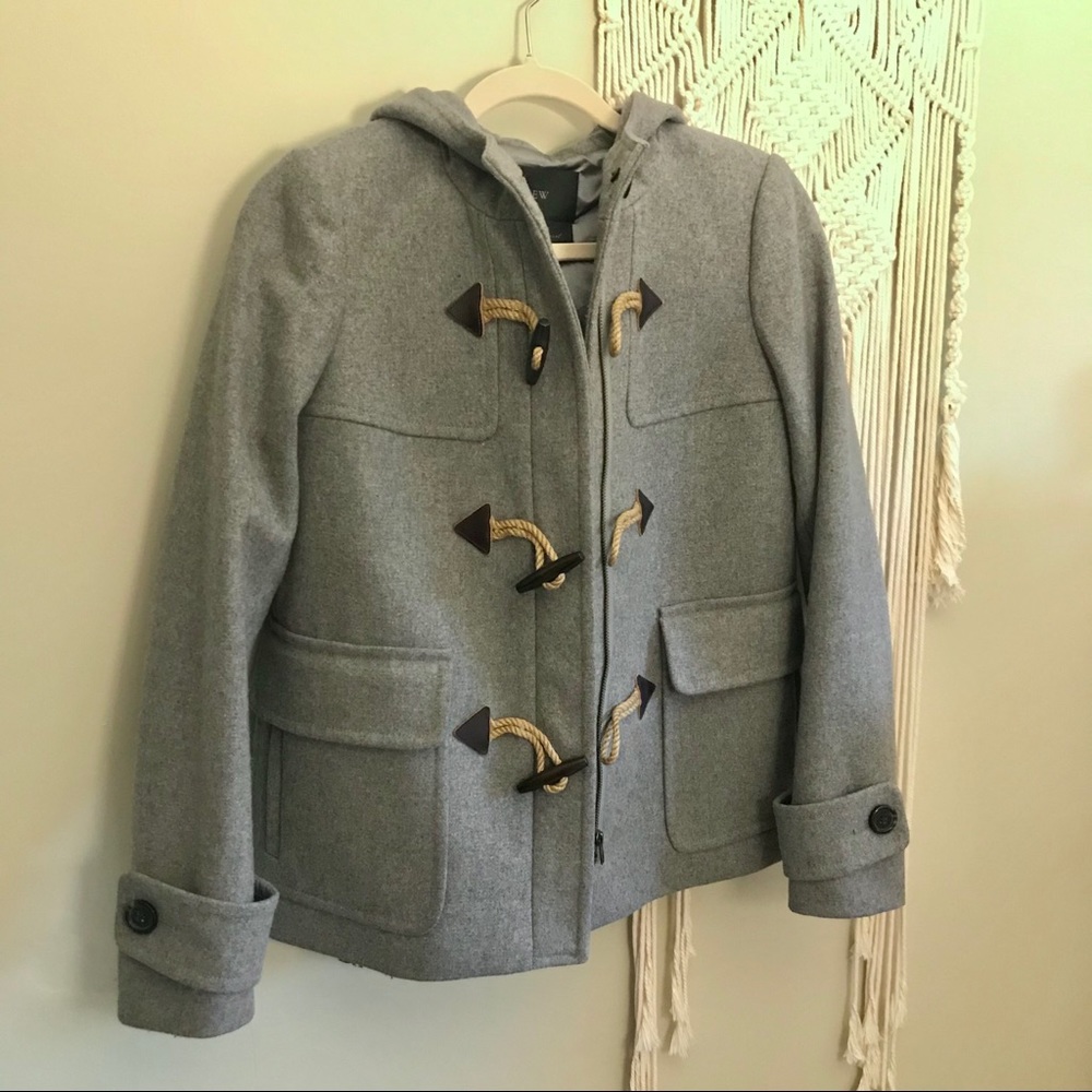 J. Crew Merino Wool Pea Coat